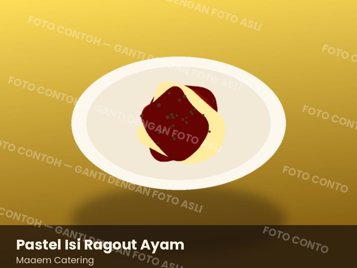 Pastel Isi Ragout Ayam